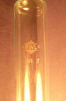 Nanoszenie napisów na lampy elektronowe