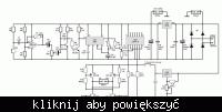 Prosty schemat sterowania silnikiem do skanera LED z losowymi impulsami