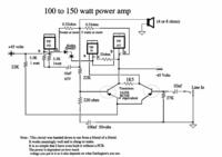 Wzmacniacz 150W na TIPach Wzmacniacz 150W na TIPach