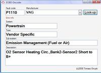 Opisy kodów EOBD - pomoc przy pisaniu programu
