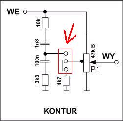 Loudness (kontur) we wzmacniaczu DIY – jak podłączyć, schemat, potencjometr P1