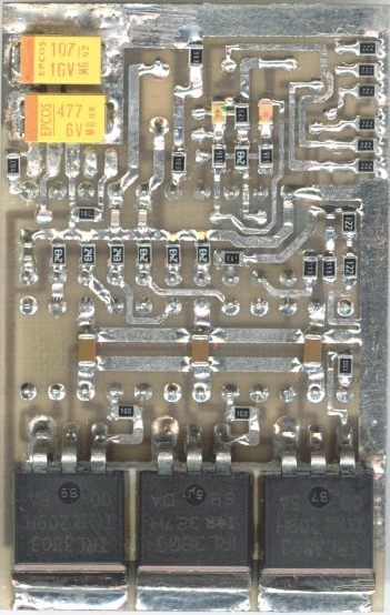 Sterownik - regulator silnika bezszczotkowego BLDC.