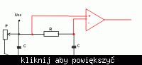 Wykrywanie zmiany rezystancji potencjometru komparatorem
