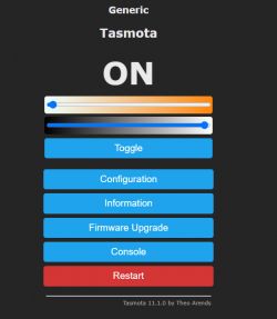 Inteligentna 'żarówka' WOJ14413 WiFi LED CCT - wnętrze, aplikacja, Tasmota