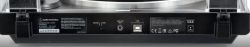 Panel tylny gramofonu AUDIO-TECHNICA AT-LP60XUSB z widocznymi złączami USB, analogowym wyjściem audio i zasilaniem.