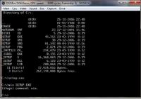 dosbox - uruchomienie programu - błąd illegal command
