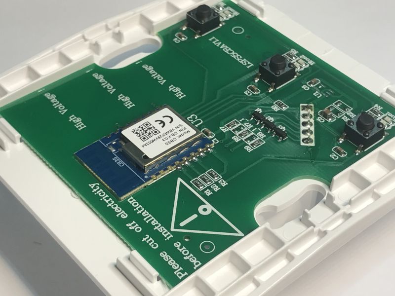 Clicking light switch with Wi-Fi without neutral wire - firmware change - ATLO-WB3-Tuya