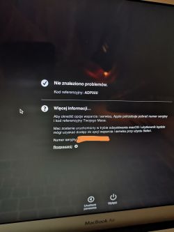 MacBook A1466 - Laptop nie chce się uruchomić poza "trybem bezpiecznym&quot