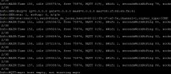Console logs showing DHCP and MQTT issues.