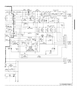 Schemat części zasilacza impulsowego z układem TL431 i transoptorem SFH615