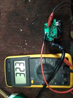 Dremel Falontech nie działa na obrotach 1-3 po wymianie wirnika