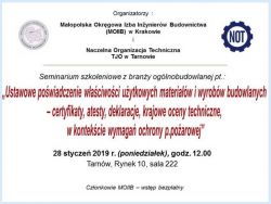 Ustawowe poświadczenie właściwości użytkowych materiałów i wyrobów budowlanych