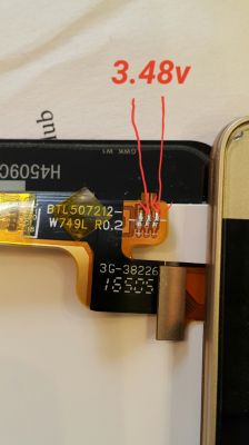 Huawei p8 lite ALE-L21 - Brak podświetlania ekranu po zalaniu Huawei p8 lite ALE-L21 - Brak podświetlania ekranu po zalaniu