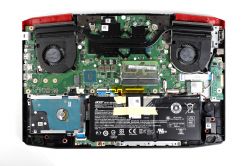 ACER Aspire VX5-591G - Temperatura pracy dysku SSD wynosi 75 stopni