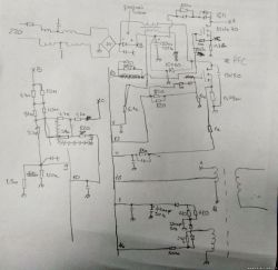 Acer XB321HK - uszkodzony zasilacz, identyfikacja elementów