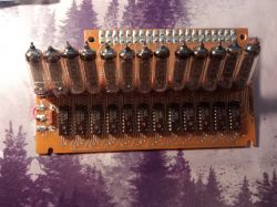 Układ elektroniczny z lampami i dekoderami K161PR2