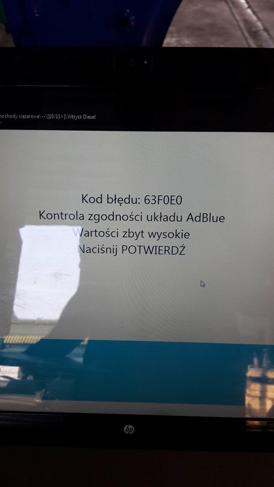  Mercedes Actros MP4 Nie pobiera AdBlue 63F0E0 elektroda.pl