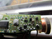 Philips Airfloss - Uszkodzone elementy SMD po zalaniu Philips Airfloss - Uszkodzone elementy SMD po zalaniu