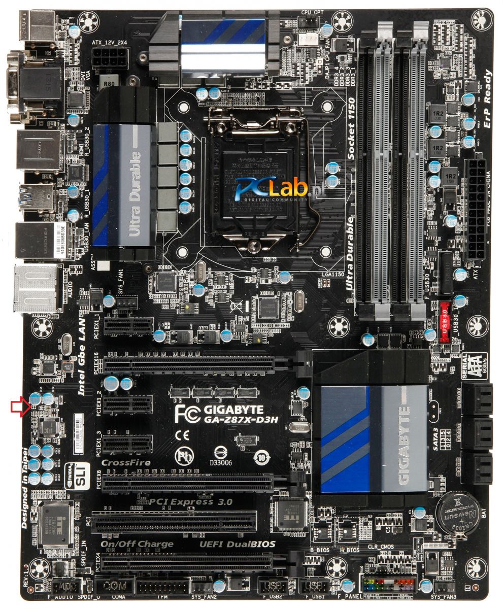 Gigabyte z87x d3h настройка