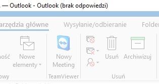 Outlook 365 - chwilowy brak odpowiedzi