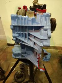 Schemat i opis budowy skrzyni SMG w BMW E60 do projektu studenckiego