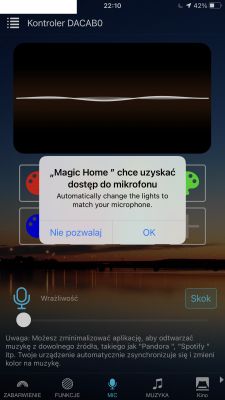 Pasek LED RGB z pilotem IR i WiFi - MWIR-RGB Magic Home Pro