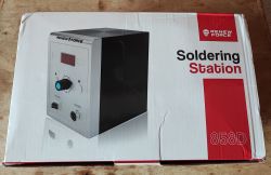 Renew Force 858D Soldering Station Box Box of Renew Force 858D hot air soldering station.