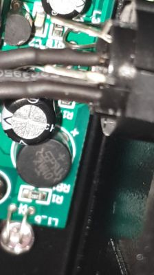 Podłączenie zamiennika pilota do maszyny KAM atmosphere KSM DMX 2000 - wymiana anteny KL320A