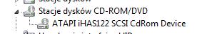 ATAPI iHAS122 SCI CdRom Device "Audio CD"