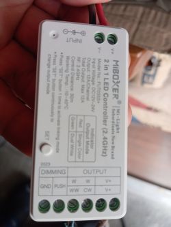 How to pair the SKYDANCE TW1-4 wireless panel for LED control?