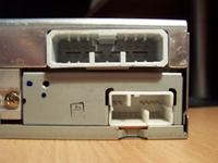 Schemat wtyczki zmieniarki odtwarzacza CD Honda