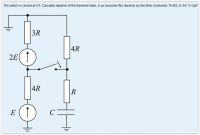 Solving Circuit Theory Transient Analysis Task - Expert Input Needed (Image Attached)