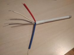 ZD-931 - spadek temperatury kolby, pomiary grzałki i termopary