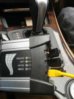 Konfiguracja ICOM Next do BMW nie identyfikuje samochodu w ISTA/INPA