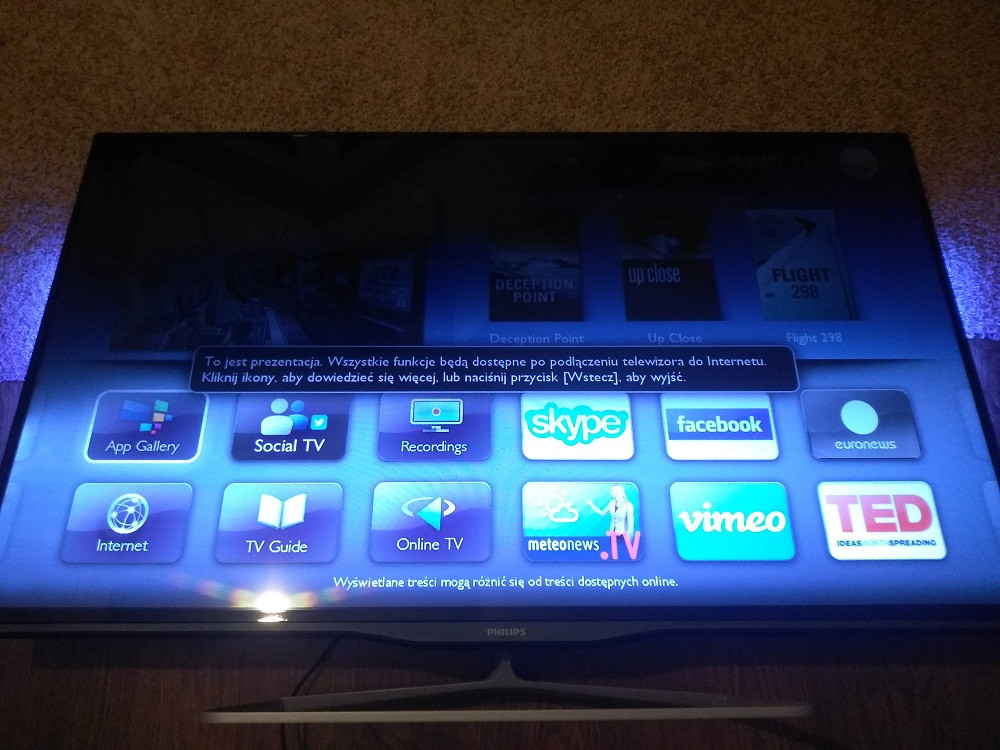 Télécommande Pour TV Philips - Modèles 50PFL5008K/12, 50PFL5008M, 50PFL5008M/08 - Occasion Fonctionnelle