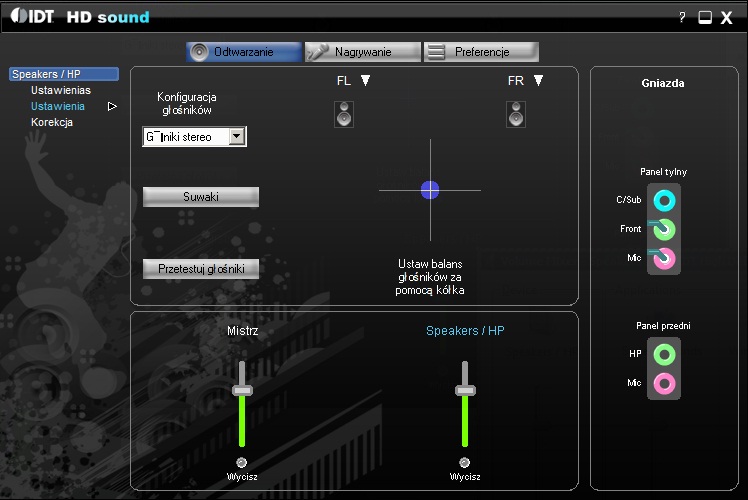 sigmatel audio mic