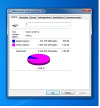 Pendrive Kingston 8GB - widoczna tylko część pamięci, problem z kopiowaniem plików