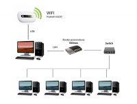 Jak połączyć router WIFI (E5220) z lokalną siecią przewodową (router edimax) ?