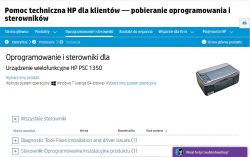 Drukarka HP PSC 1350 - Sterownik dla Windows 7 umożliwiający skanowanie