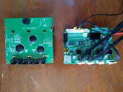 Kabel przypalony od wyświetlacza LCD drukarki Ender 3