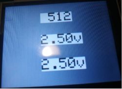 Wyświetlenie wartości napięcia na wyświetlaczu TFT LCD