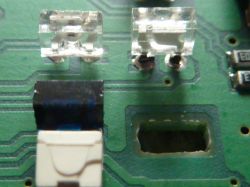 Mercedes W168 automat - elementy na płytce lewarka biegów