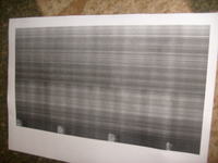 samsung ml 1640 białe pasy