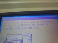 Riso EZ 570E - Nie usuwa matrycy A05-304 Riso EZ 570E - Nie usuwa matrycy A05-304