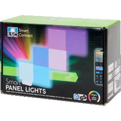 LSC Smart Panel Lights (EAN: 8718964243419, OPENBK7231N) RGB and Warm White Output Configuration