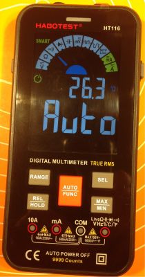 Recenzja miernika uniwersalnego HABOTEST HT 116 - wyświetlacz, sondy, parametry, użyteczność