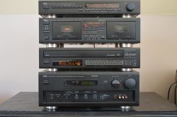 [Sprzedam] Zestaw Yamaha DSP-A2070, Tuner TX-950, Cassette KX-W362, CD CDC-835