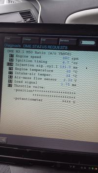 Bmw m50b20 - Motronic 3.1 "oxygen sensor control OFF" w dis-ie.
