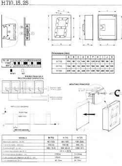 BODET H725: Jak uruchomić zegar dworcowy? Zdjęcia w załączniku