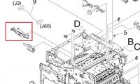 HP 4345 MFP - Zacina papier w dupleksie, error 13.06.00 po wymianie sprzęgła